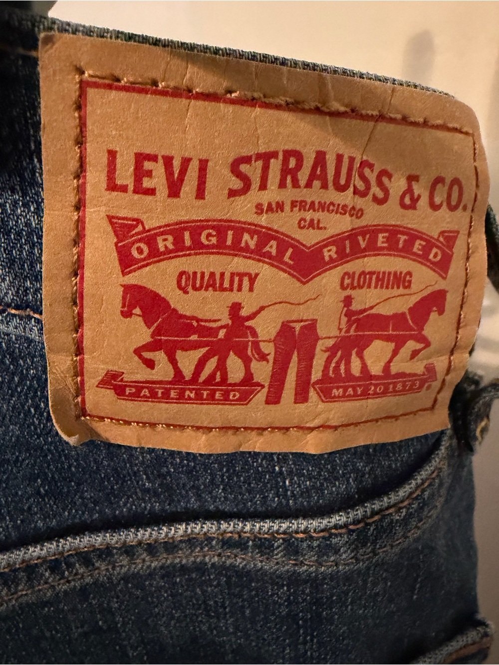 Levi’s Ribcage Straight Ankle Jeans W28 L27 Dial Up The Music - Picture 8 of 10